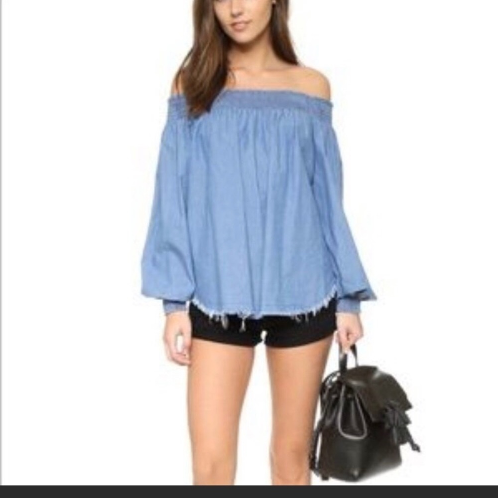 ONE TEASPOON Denim top